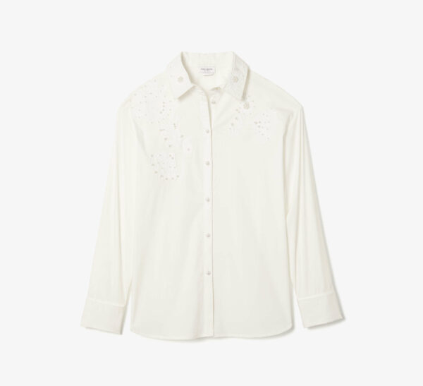 Autumn Paisley Embroidered Shirt