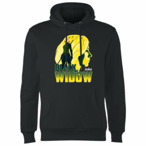 Avengers Black Widow Hoodie - Black - S