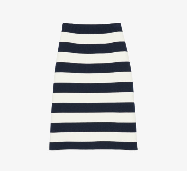 Awning Stripe Pencil Skirt