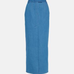 Aya Muse Colia denim maxi-skirt