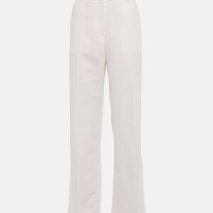 Aya Muse Polaris wide-leg linen and cotton pants