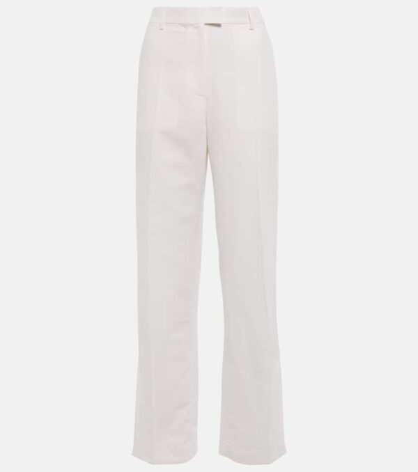 Aya Muse Polaris wide-leg linen and cotton pants