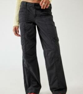 BDG Olivia Cargo Pants - Black S at Urban Outfitters