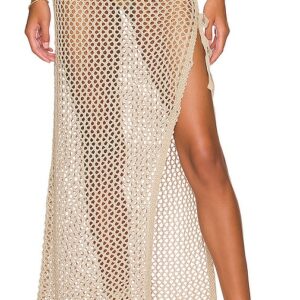 BEACH RIOT Deborah Skirt in Tan. Size L, M, XL.