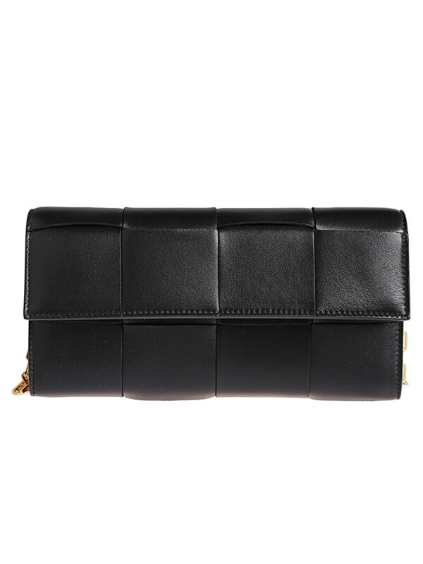 BOTTEGA VENETA- Leather Wallet On Chain