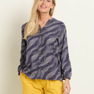 BRAKEBURN Flowing Dots Blouse 18