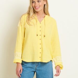 BRAKEBURN Jessie Embroidered Blouse 10