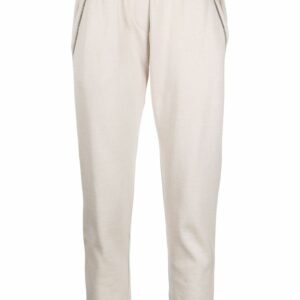 BRUNELLO CUCINELLI- Cotton And Silk Blend Joggers