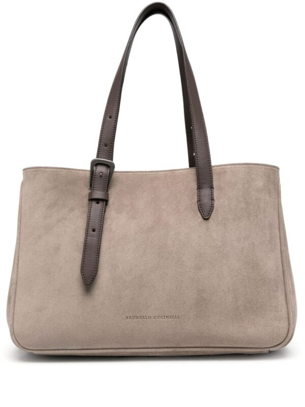 BRUNELLO CUCINELLI- Leather Handbag