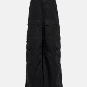 Balenciaga Cargo cotton maxi skirt