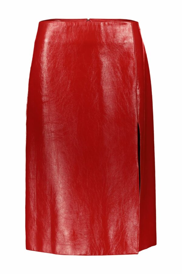 Balenciaga Leather Skirt