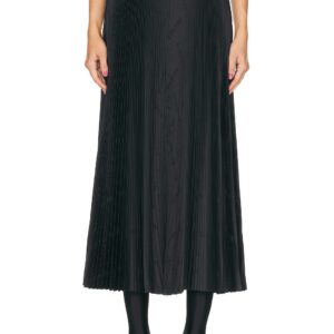 Balenciaga Pleated Skirt in Black - Black. Size 40 (also in 34, 36, 38).