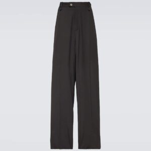 Balenciaga Skater tailored wool-blend wide-leg pants