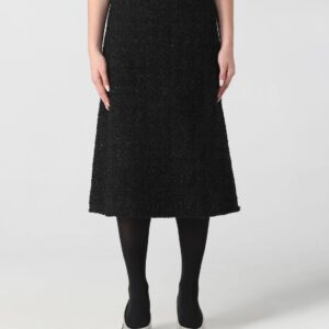 Balenciaga bouclé midi skirt