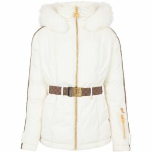 Balmain Belted Puffer Jacket