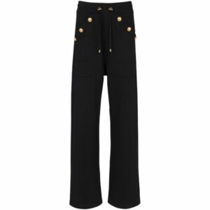 Balmain Button-Detail Sweatpants