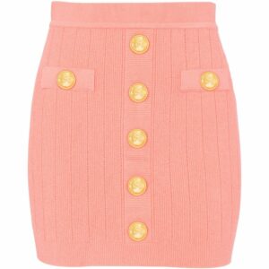 Balmain Knit Mini Skirt