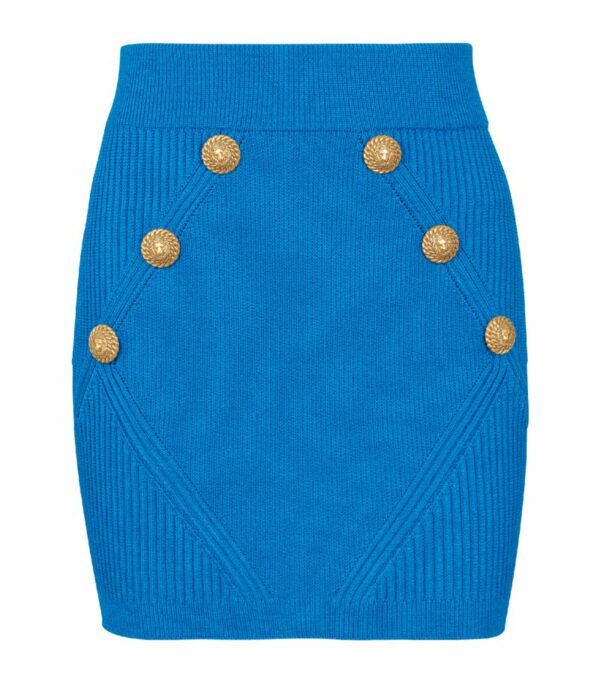 Balmain Knitted Mini Skirt