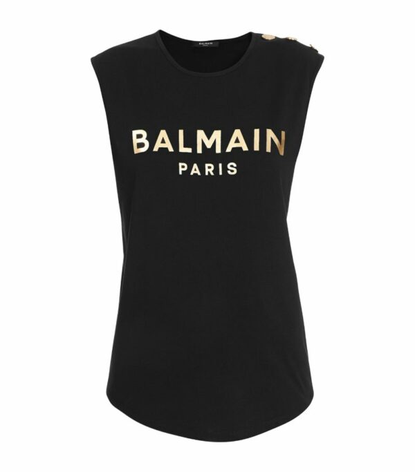 Balmain Logo Tank Top