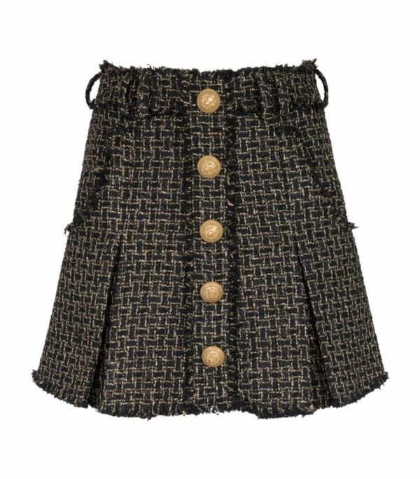 Balmain Pleated Mini Skirt