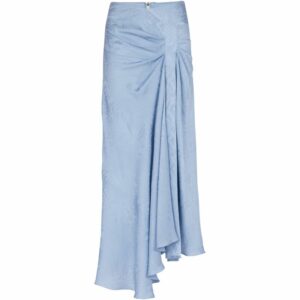 Balmain Ruched Maxi Skirt