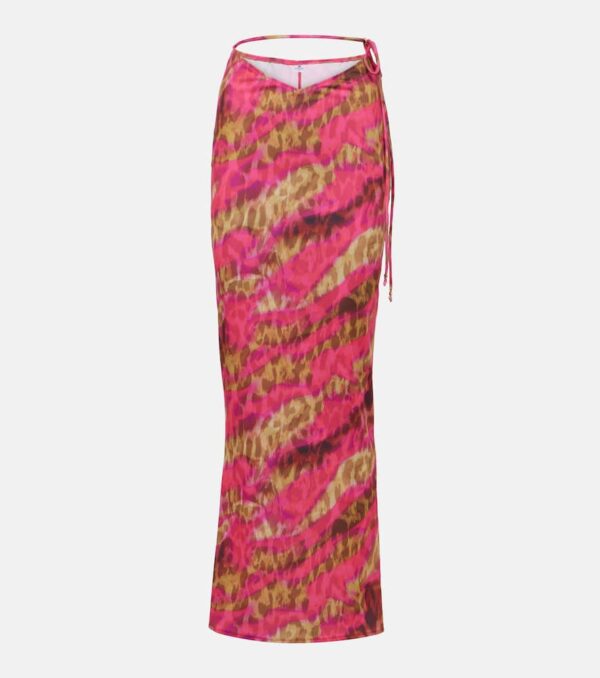 Bananhot Gigi printed maxi skirt