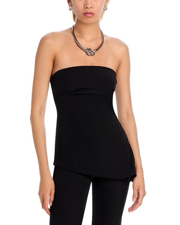 Bardot Cosmos Asymmetrical Strapless Top