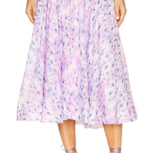 Bardot Mirabelle Midi Skirt in Lavender. Size 10, 12.