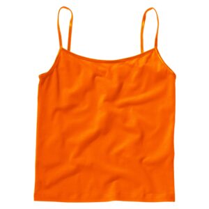 Bella + Canvas Womens/Ladies Cotton Spandex Camisole Top (L) (Orange)