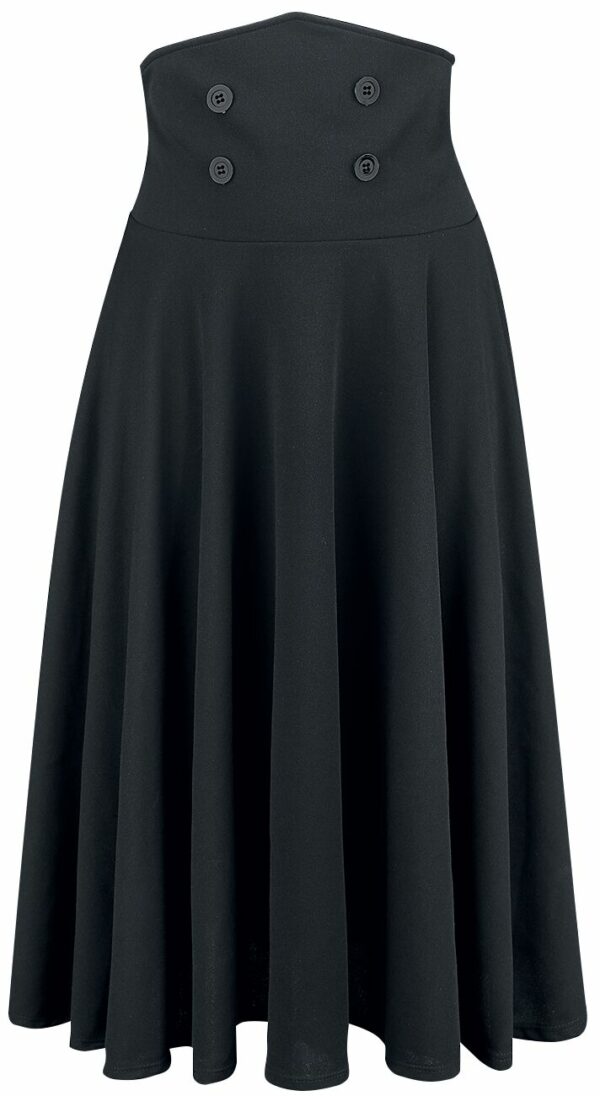 Belsira Circle Skirt Medium-length skirt black