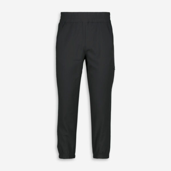 Black Cuffed Ankle Joggers