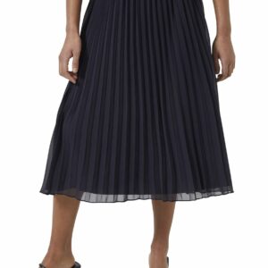 Black FRENCH CONNECTION Pleated Solid Skirt