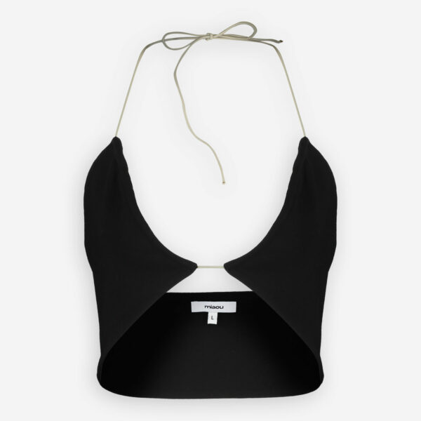 Black Iris Crop Top