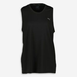 Black Logo Tank Top