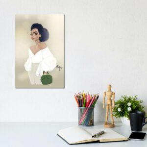 Blouse Blanch by Nicholle Kobi - Graphic Art Print on Canvas