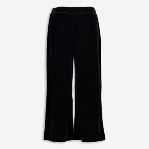 Blue Maida Velour Culottes