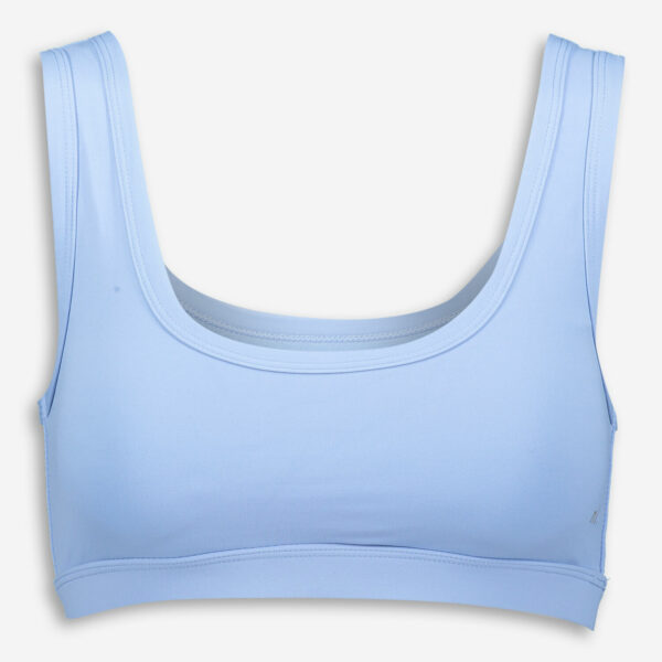 Blue Padded Sports Bra