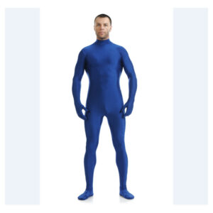 (Blue, XXL(Tag XXL=US L)) Lycra Spandex New Party Costume Bodysuit Catsuit Unitard No Hood Hands