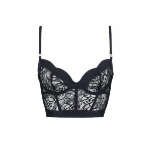 Bluebella Eleanora Wired Bustier Black