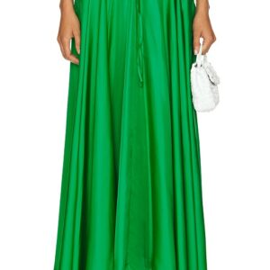 Bondi Born Tropea Maxi Circle Skirt in Green. Size S.