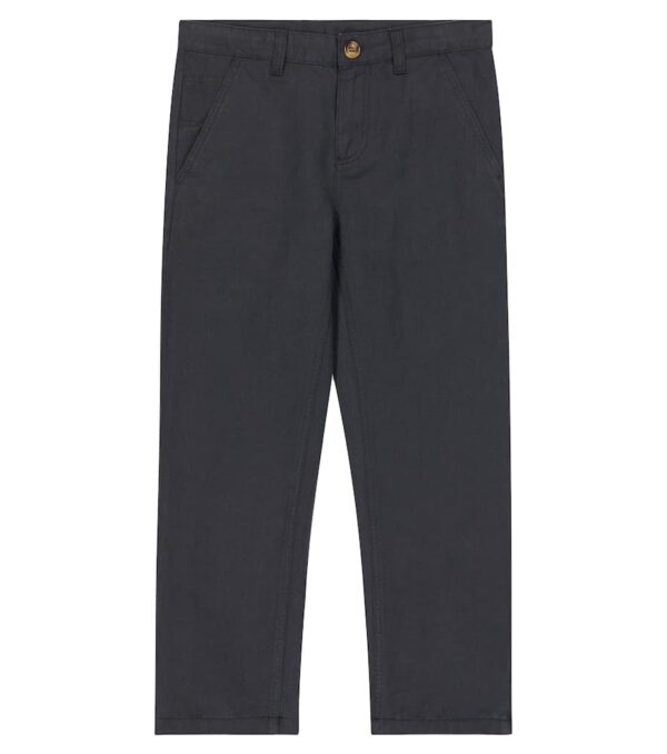 Bonpoint Darcy cotton and linen pants