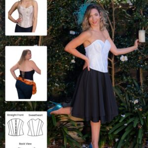 Booby Traps Paper Sewing Pattern Alanah Corset