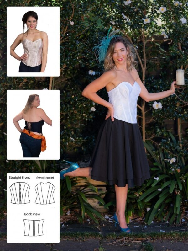 Booby Traps Paper Sewing Pattern Alanah Corset