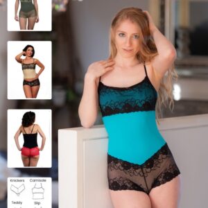 Booby Traps Paper Sewing Pattern Basque Teddy, Slip, Knickers & Camisole