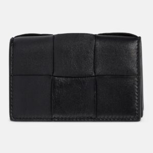 Bottega Veneta Business Intreccio leather wallet