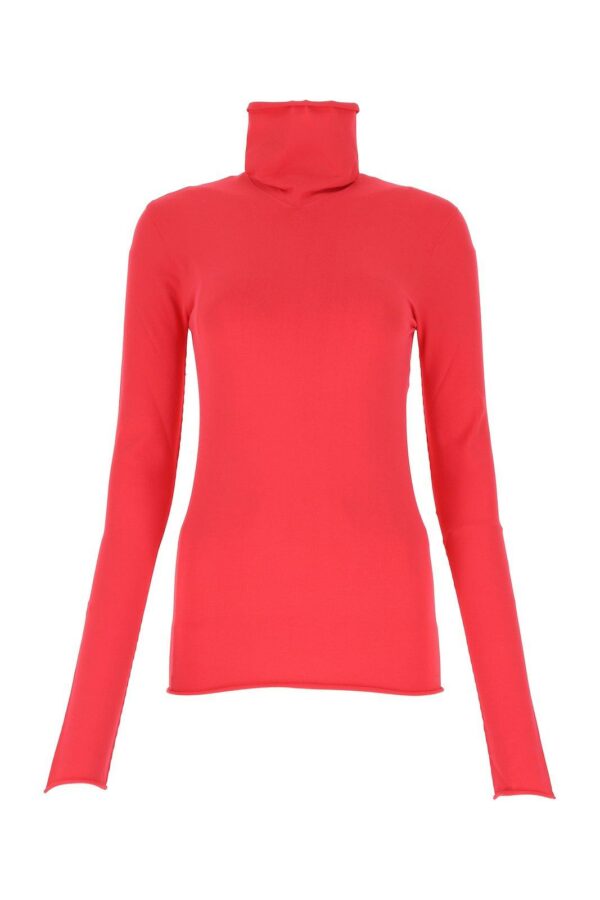 Bottega Veneta Turtleneck Long-sleeve Top