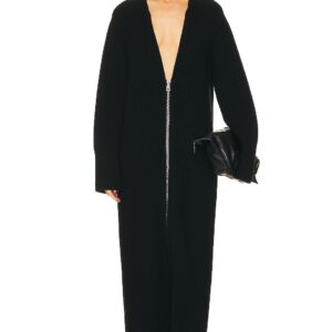 Brandon Maxwell The Harlan Sweater Dress in Black - Black. Size M (also in ).