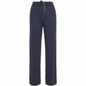 Brunello Cucinelli Cable-Knit Sequinned Sweatpants