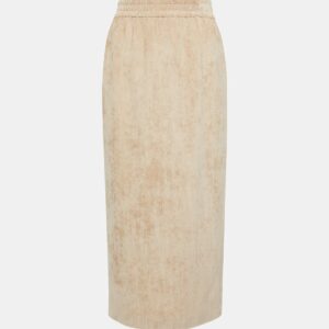 Brunello Cucinelli Corduroy pencil midi skirt