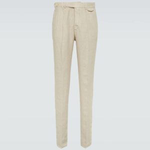 Brunello Cucinelli Linen slim pants